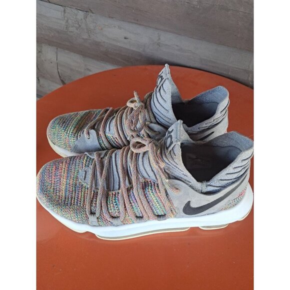 MENS NIKE KD 10 MULTICOLOR #897815-900 USA SIZE 8.5 - Picture 1 of 5